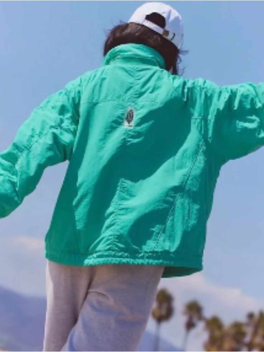 NWT Free People Movement Field Tripper Jacket Seafoam Combo Size XS (Oversized)